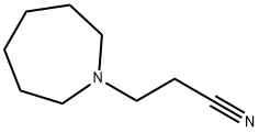 3-HEXAMETHYLENEIMINOPROPIONITRILE Struktur