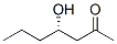 2-Heptanone, 4-hydroxy-, (4S)- (9CI) Struktur