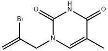 1-(2-BROMOALLYL)-5-METHYLPYRIMIDINE-2,4(1H,3H)-DIONE Struktur