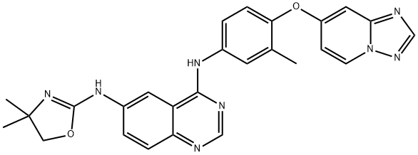 Tucatinib Struktur