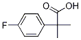 2-(4-Fluorophenyl)-2-methylpropanoic acid Structure