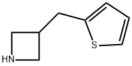 3-(2-ThienylMethyl)azetidine Struktur