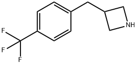 3-[[4-(TrifluoroMethyl)phenyl]Methyl]azetidine Struktur