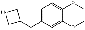 3-[(3,4-DiMethoxyphenyl)Methyl]azetidine Struktur