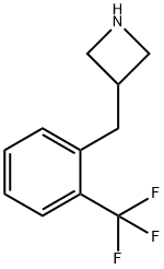 3-[[2-(TrifluoroMethyl)phenyl]Methyl]azetidine Struktur