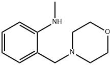 N-methyl-2-(morpholinomethyl)aniline Struktur