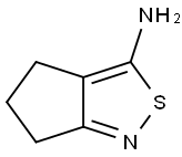 5,6-Dihydro-4H-cyclopenta[c]isothiazol-3-amine Struktur