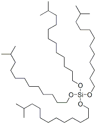 tetra(isotridecyl) orthosilicate Struktur