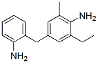 4-[(2-aminophenyl)methyl]-2-ethyl-6-methylaniline Struktur