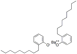 barium bis(o-nonylphenolate) Struktur