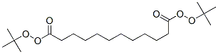 di-tert-butyl diperoxydodecanedioate Struktur