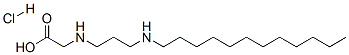 N-[3-(dodecylamino)propyl]glycine hydrochloride Struktur