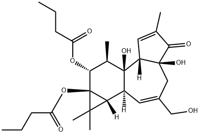 4ALPHA-PHORBOL 12,13-DIBUTYRATE Struktur