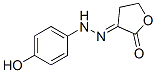 dihydrofuran-2,3-dione 3-[(4-hydroxyphenyl)hydrazone] Struktur