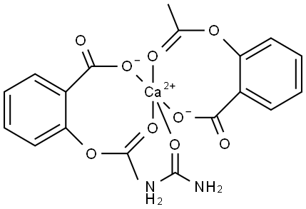 CARBASALATE CALCIUM Struktur