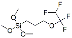 trimethoxy[3-(1,1,2,2-tetrafluoroethoxy)propyl]silane Struktur