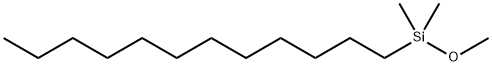 dodecylmethoxydimethylsilane Struktur