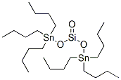 5,5,9,9-tetrabutyl-7-oxo-6,8-dioxa-7-sila-5,9-distannatridecane Struktur