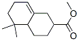 methyl octahydro-5,5-dimethyl-2-naphthoate  Struktur