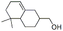 octahydro-5,5-dimethylnaphthalene-2-methanol Struktur