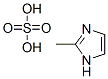 2-methyl-1H-imidazole sulphate Struktur