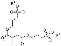 BIS(3-SULFOPROPYL) ITACONATE, DIPOTASSIUM SALT Struktur