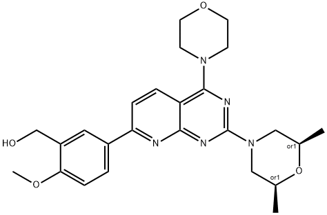 KU-0063794 Struktur