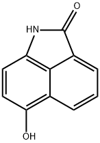 6-hydroxybenz[cd]indol-2(1H)-one Struktur