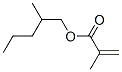 2-methylpentyl methacrylate Struktur