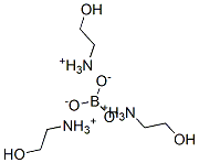 tris[(2-hydroxyethyl)ammonium] orthoborate Struktur