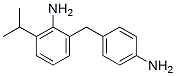 2-[(4-aminophenyl)methyl]-6-isopropylaniline Struktur