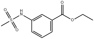 ethyl 3-[(methylsulfonyl)amino]benzoate Struktur