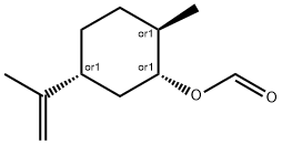 (1alpha,2beta,5alpha)-2-methyl-5-(1-methylvinyl)cyclohexyl formate Struktur