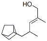 5-bicyclo[2.2.1]hept-2-yl-2,4-dimethylpent-2-en-1-ol Struktur