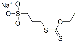 O-ethyl S-(3-sulphopropyl) dithiocarbonate , sodium salt Struktur