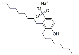 sodium hydroxydinonylbenzenesulphonate  Struktur