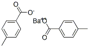 barium toluate  Struktur