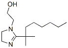 2-(dimethylheptyl)-4,5-dihydro-1H-imidazole-1-ethanol Struktur