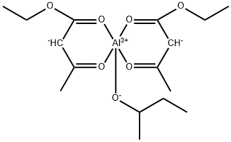 ALUMINUM S-BUTOXIDE BIS(ETHYLACETOACETATE) Struktur