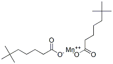 manganese(2+) neononanoate Struktur