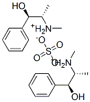 bis[[S-(R*,S*)]-(beta-hydroxy-alpha-methylphenethyl)methylammonium] sulphate Struktur