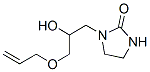 1-[3-(allyloxy)-2-hydroxypropyl]imidazolidin-2-one Struktur