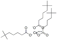 cerium(3+) neononanoate Struktur