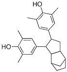 4,4'-(octahydro-4,7-methano-1H-indenediyl)bis[2,6-xylenol] Struktur