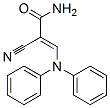 2-cyano-3-(diphenylamino)acrylamide Struktur