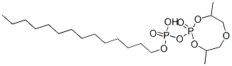 tetradecyl oxybis(methylethylene) diphosphate  Struktur