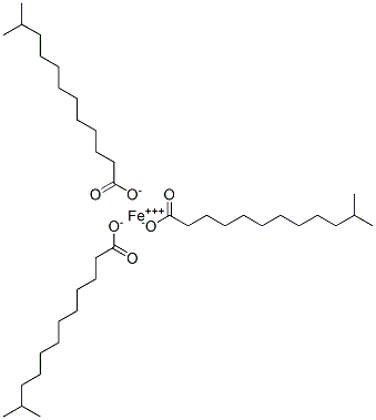 iron(3+) isotridecanoate  Struktur