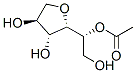 Sorbitan, monoacetate Struktur