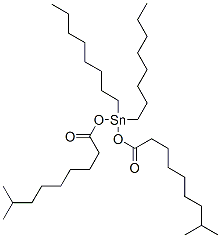 bis(isodecanoyloxy)dioctylstannane Struktur