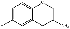 2H-1-BENZOPYRAN-3-AMINE-6-FLUORO-3,4-DIHYDRO Struktur